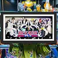 Amazon.co.jp: AooCare BLEACH 画 周辺 グッズ 立体絵 飾り 絵